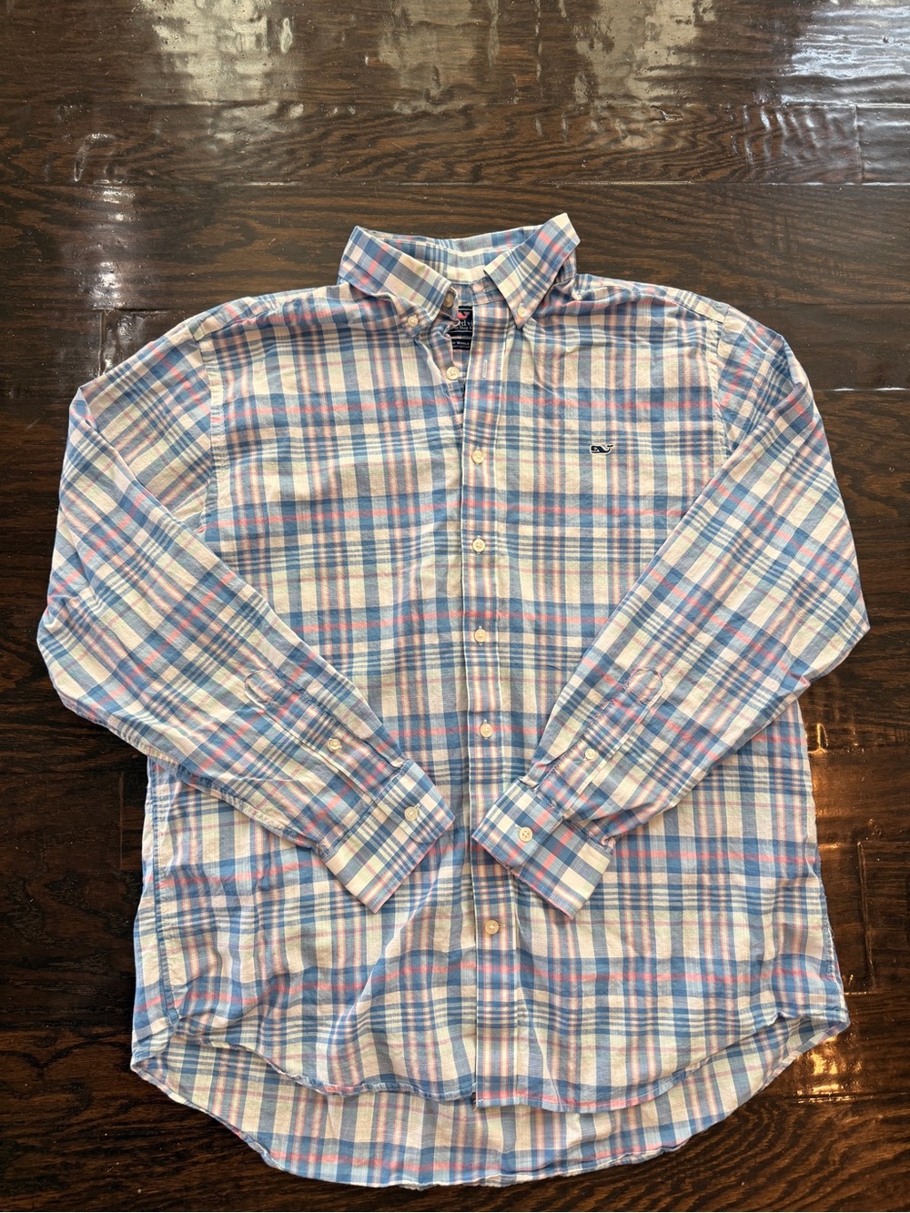 Vineyard Vines Men’s Plaid Button Down Shirt - Picture 2 of 6